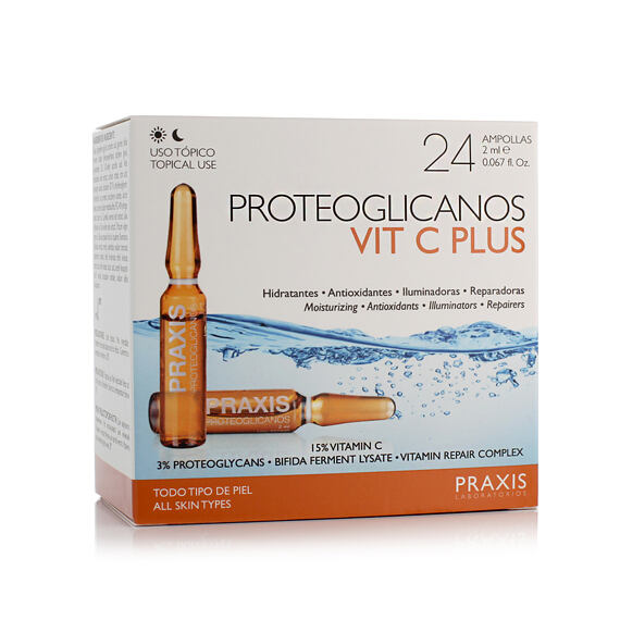 Praxis Laboratorios Proteoglicanos Vit C Plus 24 x 2 ml ampoules
