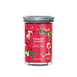 Yankee Candle Signature Tumbler vonná svíčka Pink Cherry &amp; Vanilla 567 g - Holiday Cheer