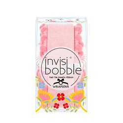 Invisibobble WRAPSTAR Flores & Bloom gumička do vlasů se stuhou Ami & Co