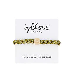 By Eloise London Gold Circle Woven
