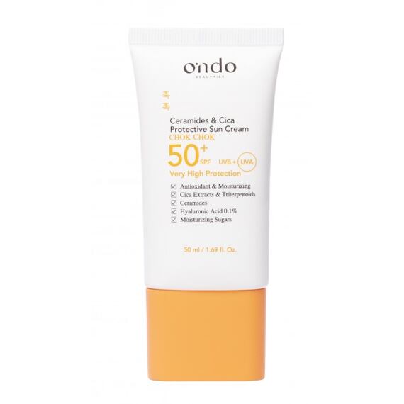 Ondo Beauty 36.5 CHOK-CHOK Ceramides & Cica Protective Sun Cream SPF 50+ 50 ml