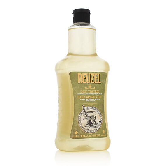 REUZEL 3-IN-1 Tea Tree Shampoo Conditioner Body Wash 1000 ml