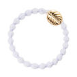 By Eloise London Gold Palm Leaf - bílá