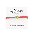 By Eloise London Gold Heart - Coral